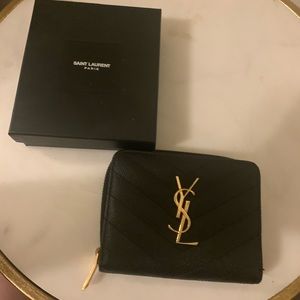 Saint Laurent Compact Wallet
